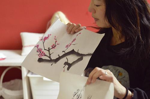 Kirei - Manualidades Japonesas - Modelado de flores - Curso manualidades Barcelona