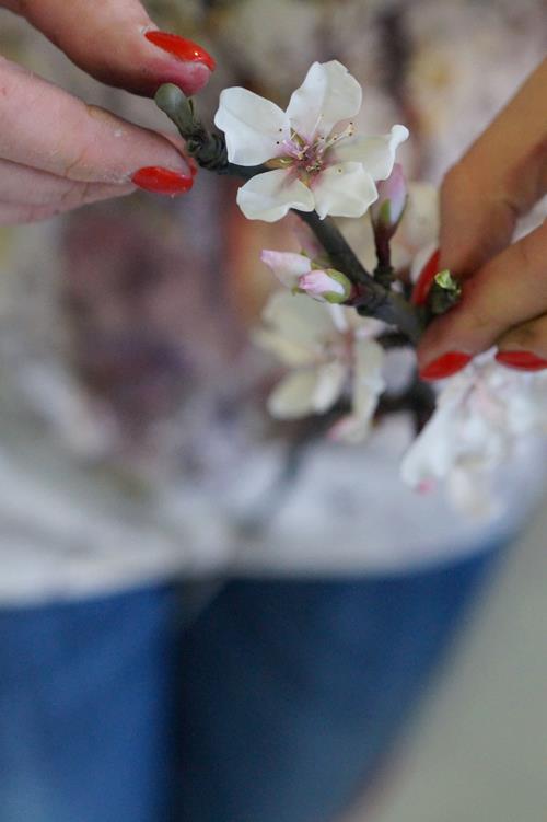 Kirei - Manualidades Japonesas - Modelado de flores - Curso manualidades Barcelona