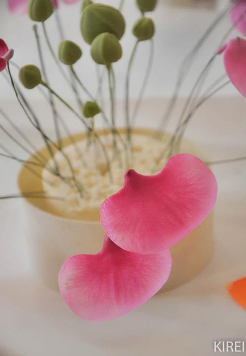 Kirei - Manualidades Japonesas - Modelado de flores - Curso manualidades Barcelona