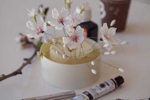 Kirei - Manualidades Japonesas - Modelado de flores - Curso manualidades Barcelona