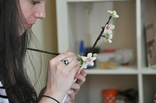 Kirei - Manualidades Japonesas - Modelado de flores - Curso manualidades Barcelona