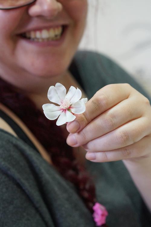 Kirei - Manualidades Japonesas - Modelado de flores - Curso manualidades Barcelona
