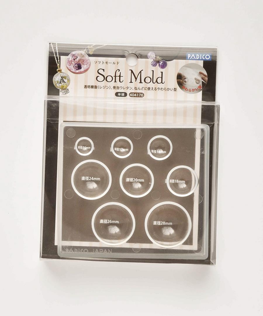 Molde flexible "Semiesferas" | Kirei - Manualidades Japonesas - Modelado de flores - Curso manualidades Barcelona
