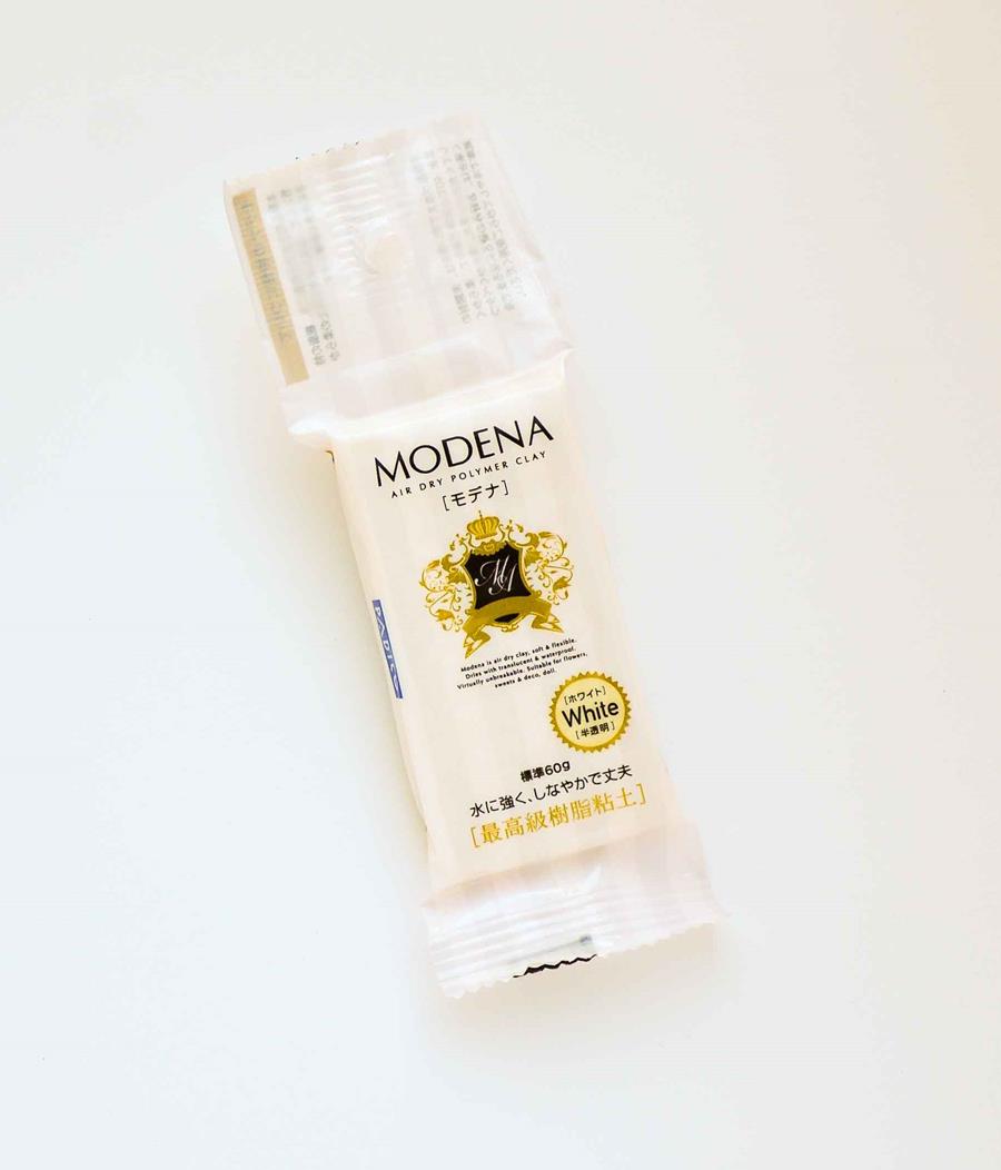 "Modena" blanca 60 gr. | Kirei - Manualidades Japonesas - Modelado de flores - Curso manualidades Barcelona