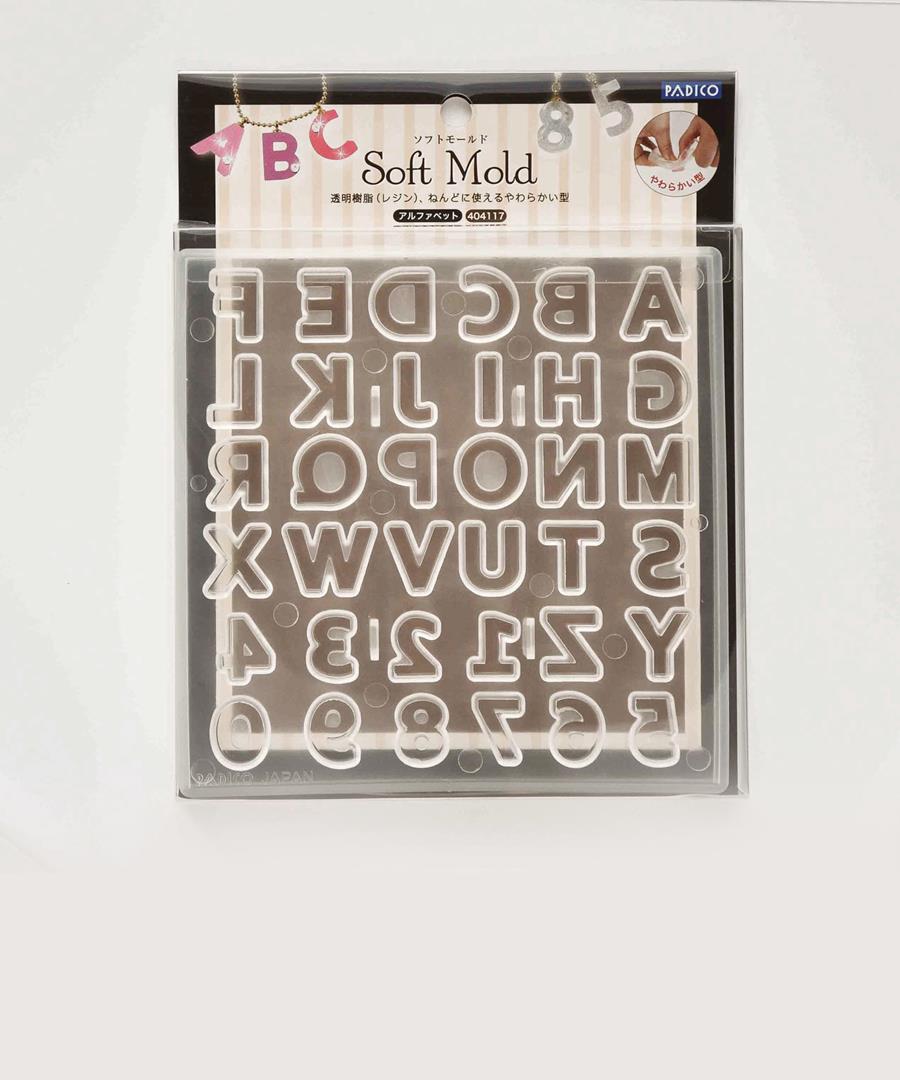 Molde letras y números de silicona | Kirei - Manualidades Japonesas - Modelado de flores - Curso manualidades Barcelona
