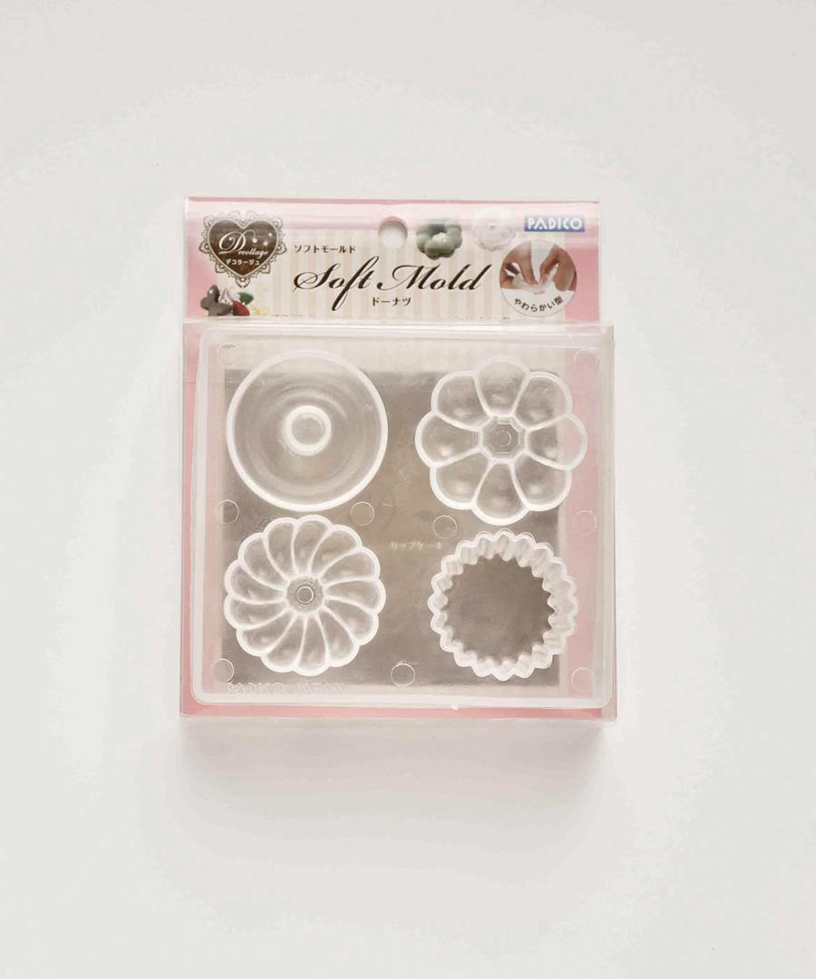 Molde de donuts y cupcake | Kirei - Manualidades Japonesas - Modelado de flores - Curso manualidades Barcelona