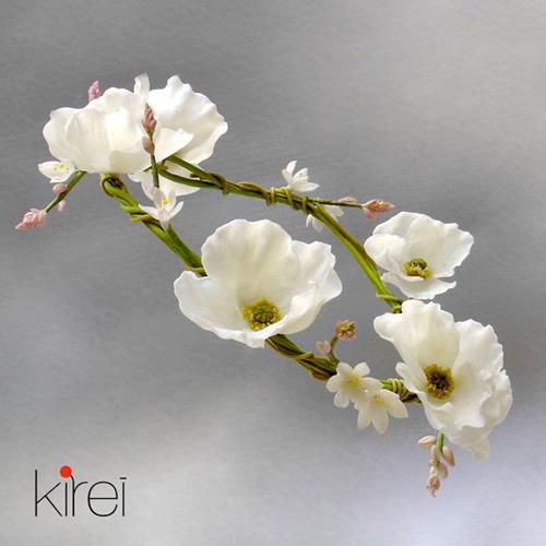 Kirei - Manualidades Japonesas - Modelado de flores - Curso manualidades Barcelona